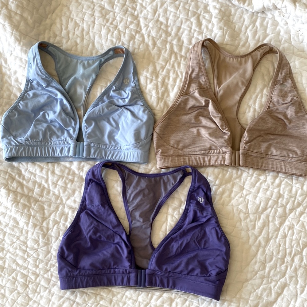 Pack of 3 lululemon bras